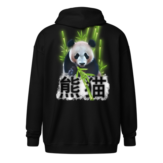Opulent Panda Zip Hoodie